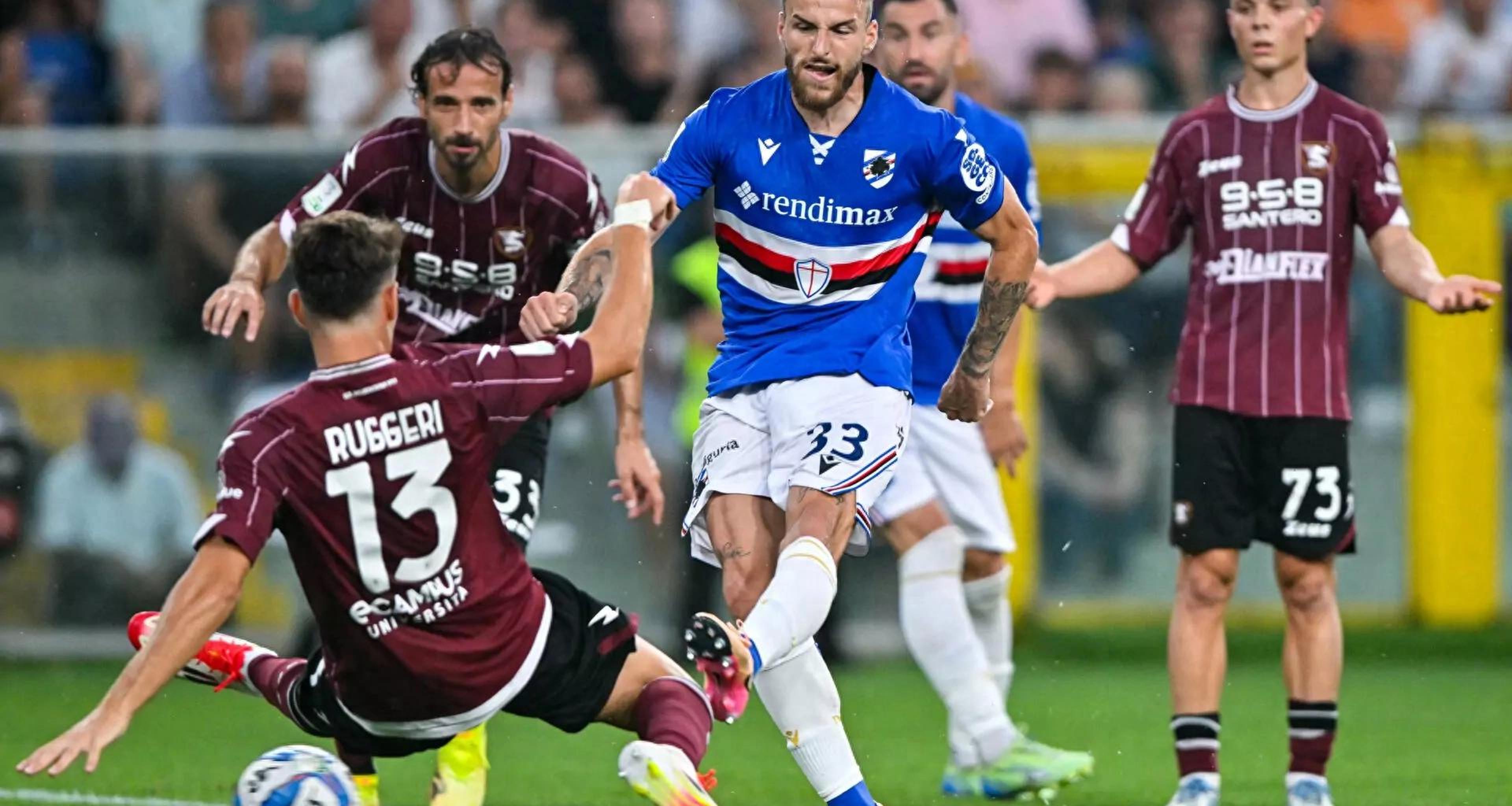 桑普多利亚队连胜，排名上升的简单介绍